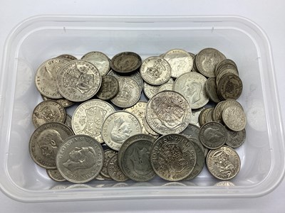 Lot 369 - GB Pre 1947 Silver Coins, including Half...