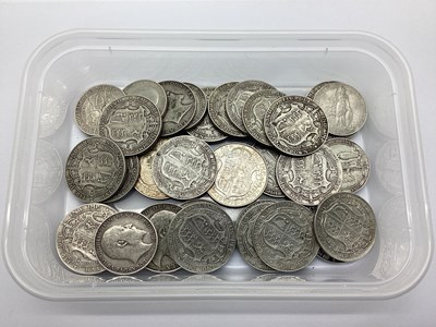 Lot 354 - GB Pre 1920 Silver Coins, including Half...