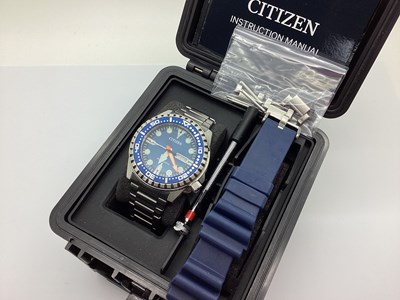Lot 126 - Citizen; A Moden Sport Diver Style Automatic...