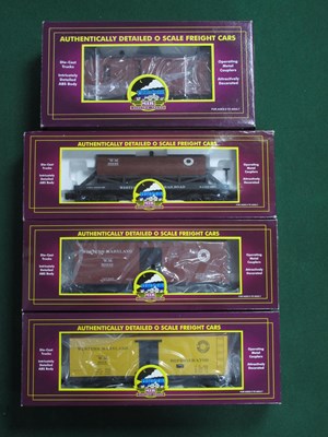 Lot 436 - Four M.T.H 'O' Gauge/7mm Boxed Items of...