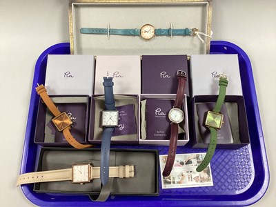 Lot 62 - Modern Ladies Wristwatches, including Pia...