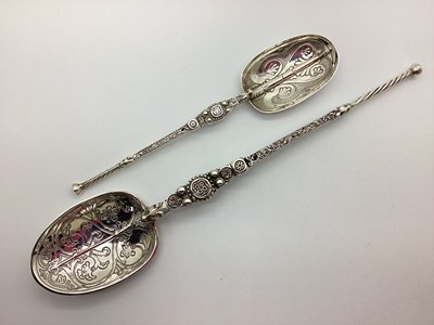 Lot 82 - A Hallmarked Silver 'Anointing' Spoon, JDWD,...