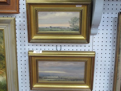 Lot 1479 - Edward Stamp 1979, two oils on board (signed)...