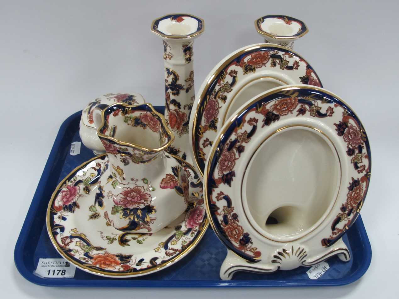 Lot 1178 - Masons Ironstone Mandalay pattern ceramics to...