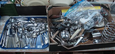Lot 1099 - A Collection of assorted plated ware,...