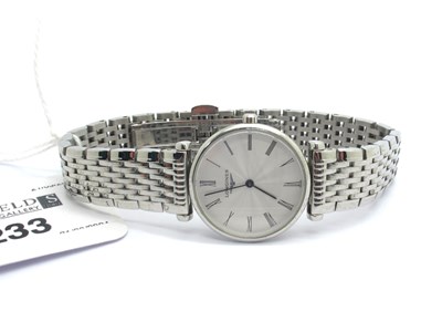 Lot 233 - Longines; A Modern Le Grande Classique Ladies...