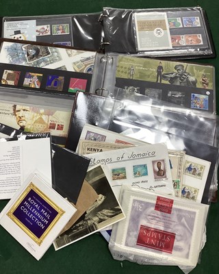 Lot 500 - A GB collection of mint stamps in presentation...