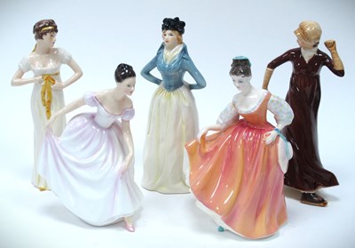 Lot 1258 - Royal Doulton 'Danielle' and 'Fair Lady'...