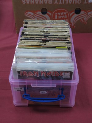 Lot 376 - Rock and Metal Interest 7" Singles, a...