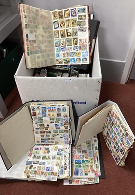 Lot 347 - World stamps haphazardly mounted in twenty...