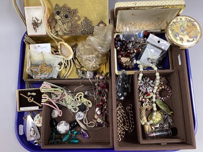Lot 37 - An Assortment of Costume Jewellery, to include...