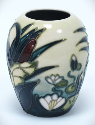 Lot 1282 - A Moorcroft vase decorated in the 'Lamia'...