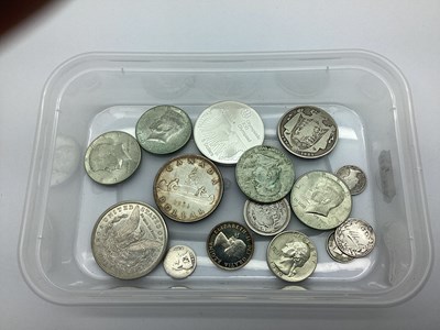 Lot 356 - Collection Of Various Silver Coins, including...