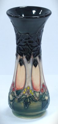 Lot 1270 - A Moorcroft vase decorated in the 'Cluny Trees'...