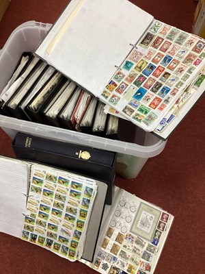 Lot 341 - World stamps haphazardly mounted in eighteen...