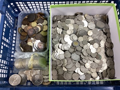 Lot 328 - Large Collection Of Circulated World Coinage,...