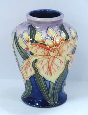 Lot 1172 - A Moorcroft vase decorated in the 'Windrush'...