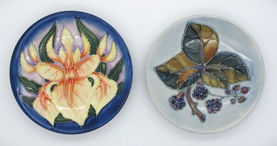 Lot 1311 - A collection of two Moorcroft pin dishes...