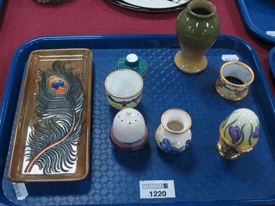 Lot 1220 - Moorcroft ceramics to include rectangular dish...