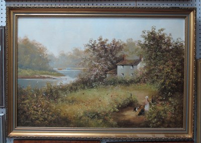 Lot 1465 - Les Parson, Country Cottage by a tranquil lake...