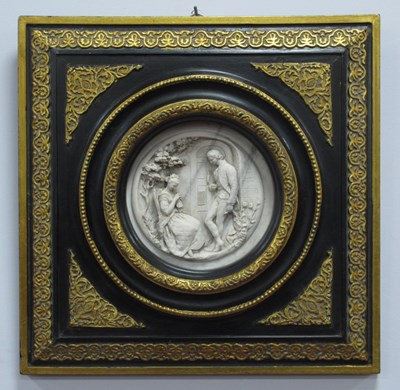 Lot 1501 - After Edward William Wyon (1811-1885) marble...