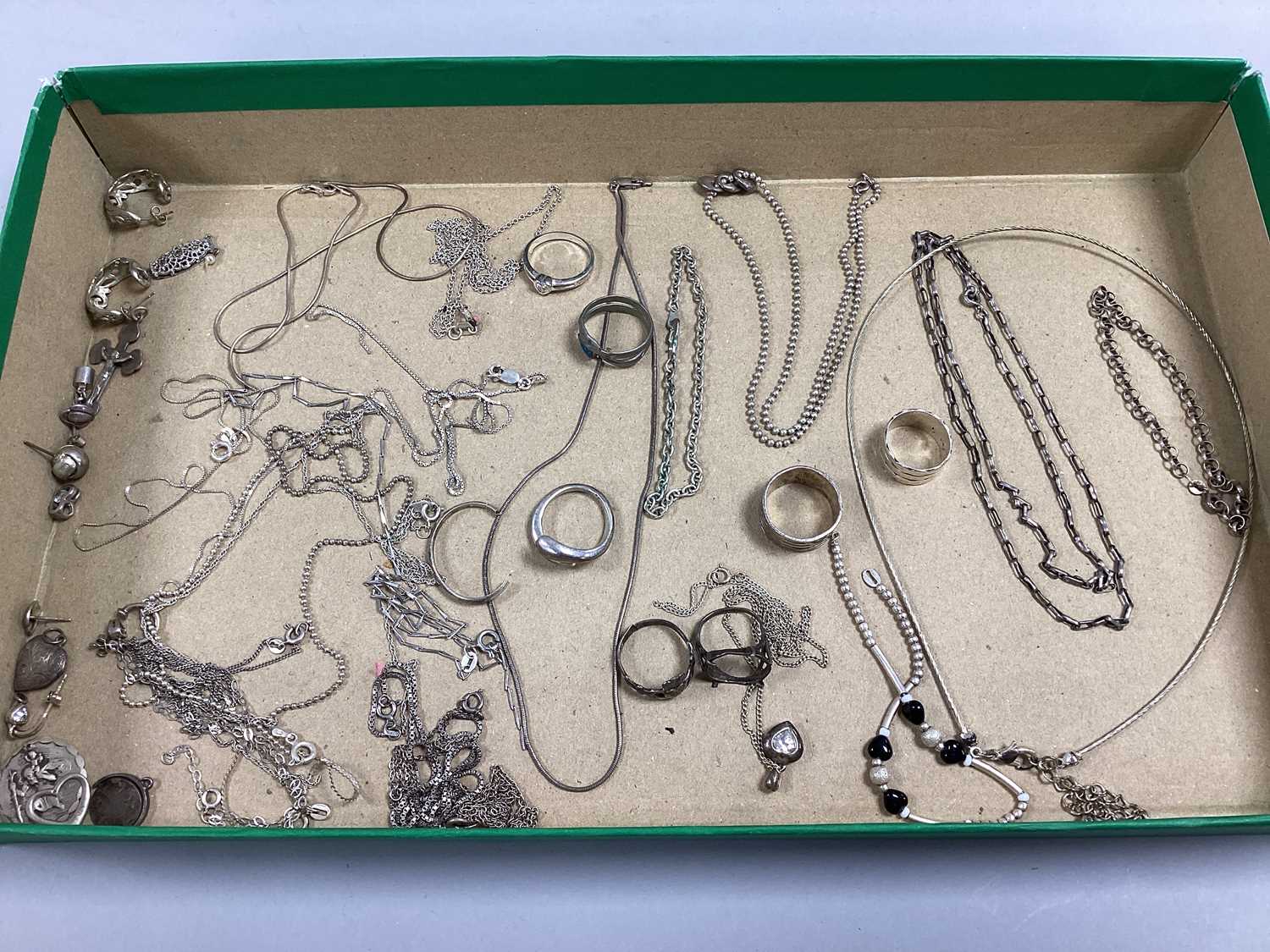 Lot 129 - A Collection of Assorted "925" and Other...
