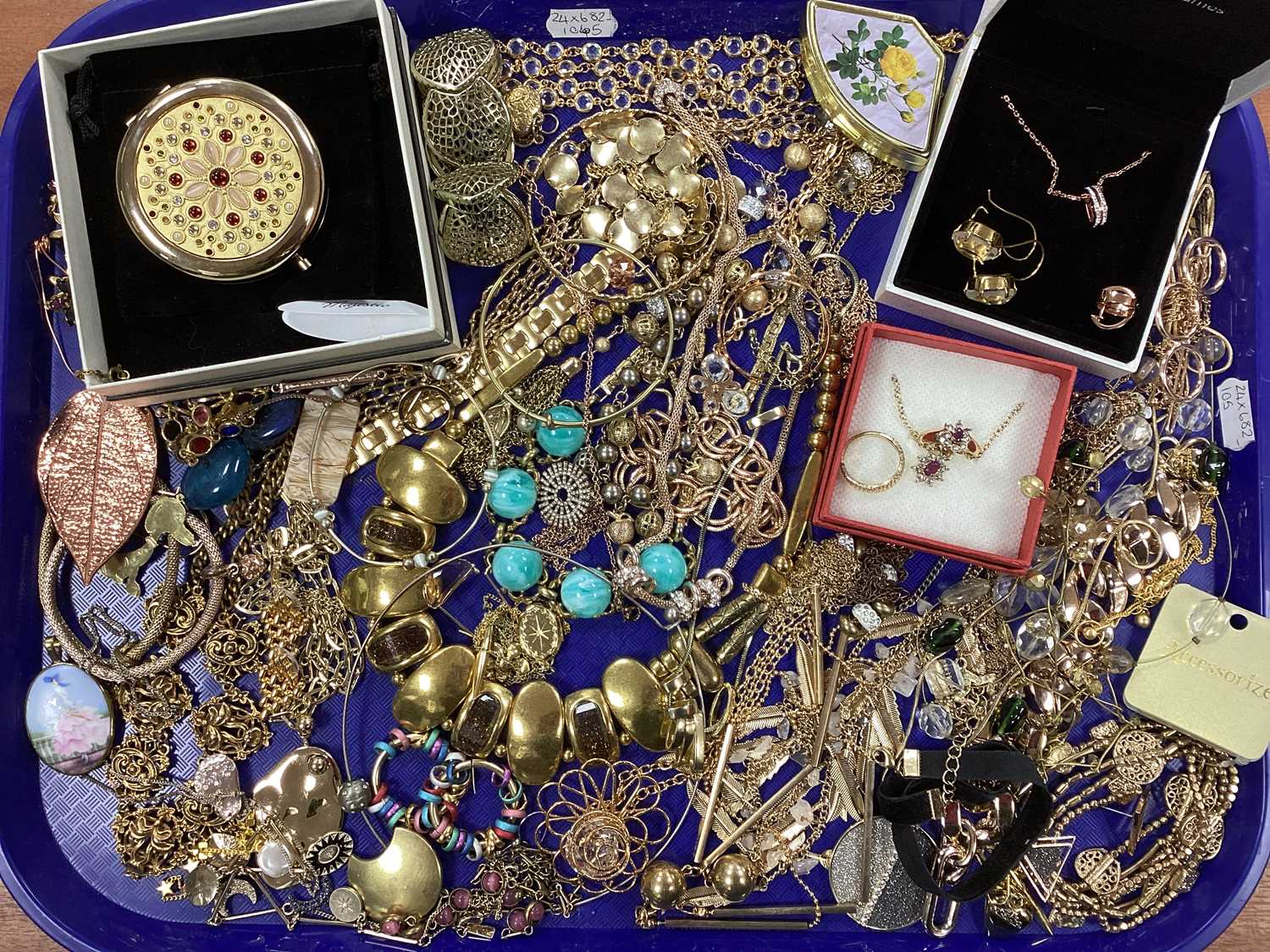 Lot 61 - A Collection of Gilt Coloured Jewellery, to...