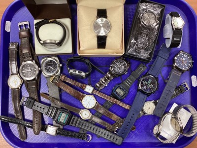 Lot 20 - A Collection of Men's Wristwatches, to include...