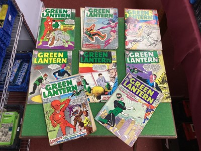 Lot 389 - Eight Green Lantern Comics by DC comprsing of...