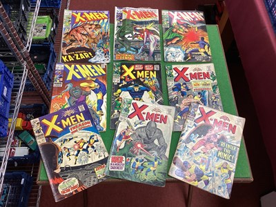 Lot 385 - Nine The X-Men Comics by Marvel. #27, #34, #37,...