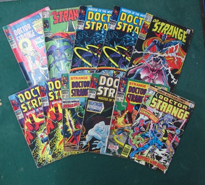 Lot 401 - Eleven Marvel Comics all featuring Doctor...