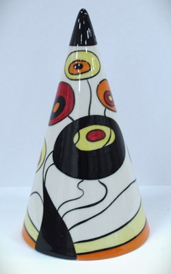 Lot 1267 - A Lorna Bailey Abstract Tree Conical Sugar...