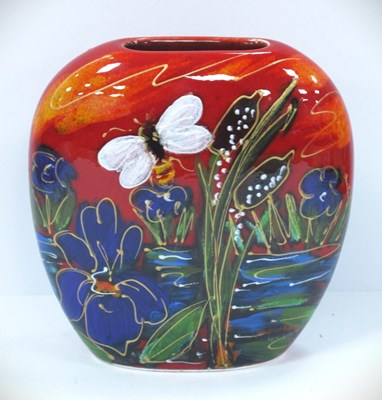 Lot 1279 - Anita Harris 'Beebrook Flowers and Bullrushes'...