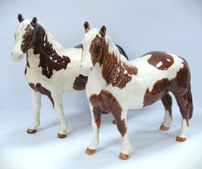 Lot 1255 - Beswick Pinto Pony, 1st Version, tail attached,...