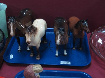 Lot 1226 - Beswick Highland Pony 'Mackionneach' in dun...