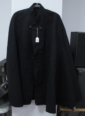 Lot 1142 - A police officer's woollen cloak with chain...