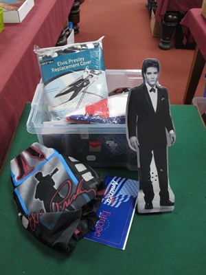 Lot 353 - Elvis Presley Memorabilia, including ironing...