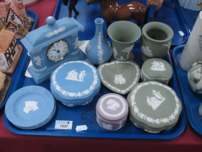 Lot 1237 - Wedgwood Jasperware; The Josiah Wedgwood...