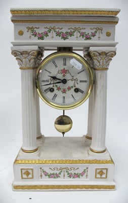 Lot 1151 - Franklin Mint 'Empress Josephine Clock' with...