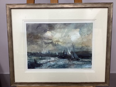 Lot 1225 - WILLIAM SELWYN (Welsh, b. 1933) *ARR Sailing...