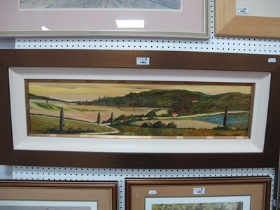 Lot 1483 - Digby Page oil on board of a country scene...