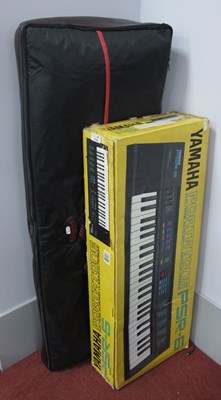 Lot 1152 - Yamaha portatone electronic keyboard boxed PSR-...