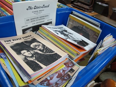 Lot 1059 - Elvis Presley Magazines, a large quantity...