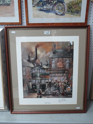 Lot 1472 - Brian J Gordan signed print, Old Enoch's...