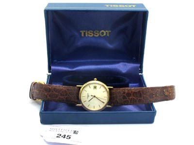 Lot 245 - Tissot; A Modern Le Locle Gent's Wristwatch,...