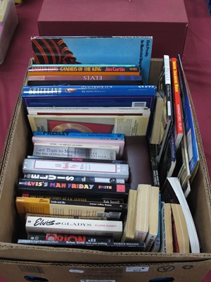Lot 377 - Elvis Presley Books, thirty six titles...