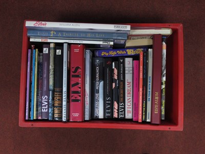 Lot 435A - Elvis Presley Books, twenty eight titles, to...