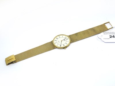 Lot 249 - Longines; A Modern Presence Gent's Slim Dress...