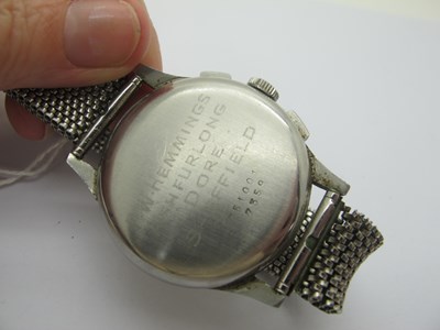 Lot 238 - Universal Geneve; A c.1940's Compax...
