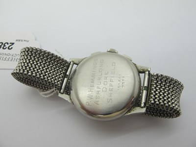 Lot 238 - Universal Geneve; A c.1940's Compax...